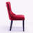 Allena Tufted Chairs Upholstered Chairs with Solid Wood Frame Nailhead Back and Ring Pull Trim -1978330756-1978330809