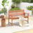 Carmino Outdoor Solid Wood Bench