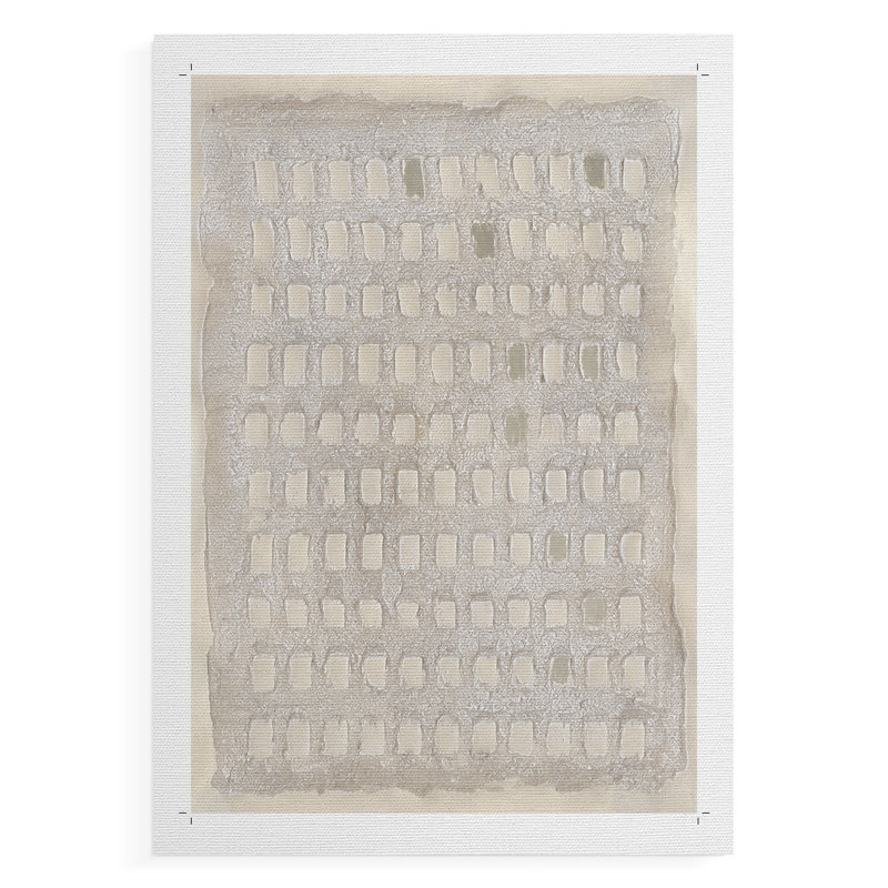 Pearl Punch Card II - Impression sur toile seulement - NON-CADRE, H 27 po x l 18 po