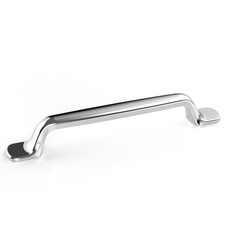 Poignée de porte et de tiroir Ashbury, Chrome poli, 5, 10