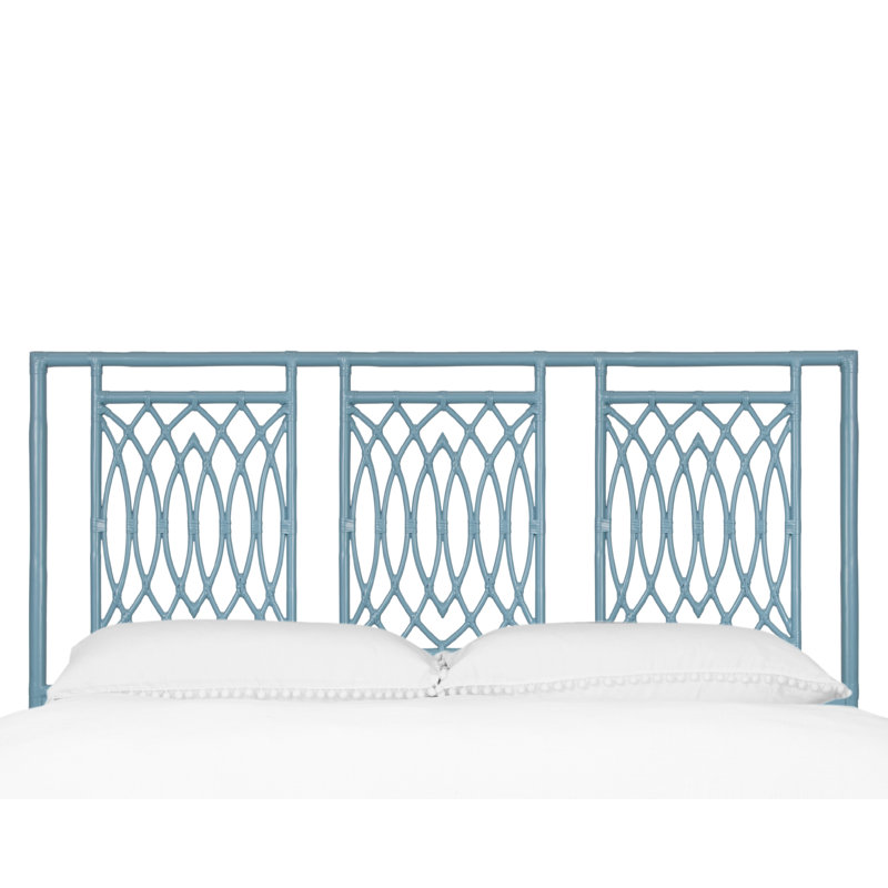 Haskins Headboard, King, Pool Blue