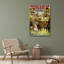Lark Manor ™ Bills Wild West Show, reproduction d'art sur toile tendue sous le titre: The Brave Cossacks-1646747481
