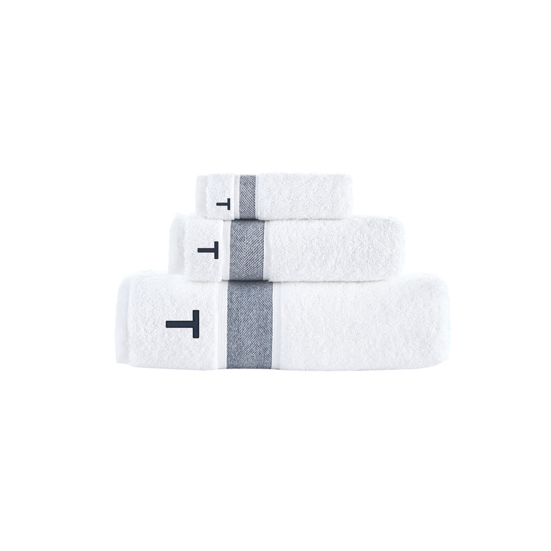 Dieter 3 pcs Towel Set, Navy, T