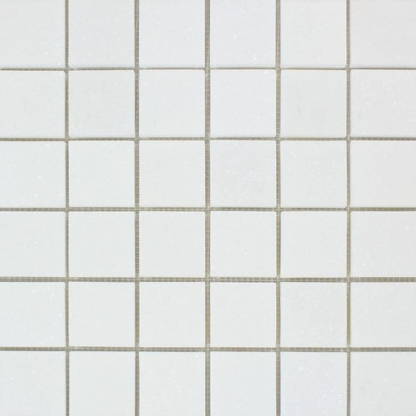 2" x 2" Marble Grid Mosaic Wall & Floor Tile