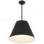 16 Inch Diameter Integrated LED Black Pendant-125913022-125913023