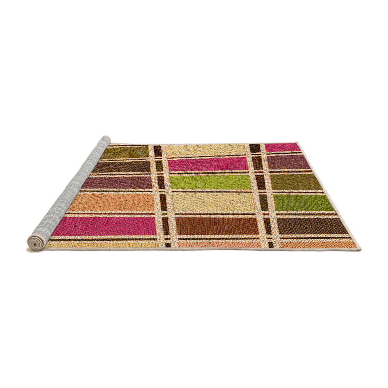 Tapis 100% à motif lavable à la machine 2989 15, Carré 5 pi