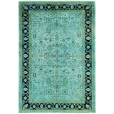 Huckstep One-of-a-Kind 6' 1" X 8' 10" Wool Area Rug Green
