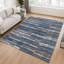 Tapis rayé Ceajay ACN3114 lavable à la machine pour l'intérieur et l'extérieur-967418876-967418877