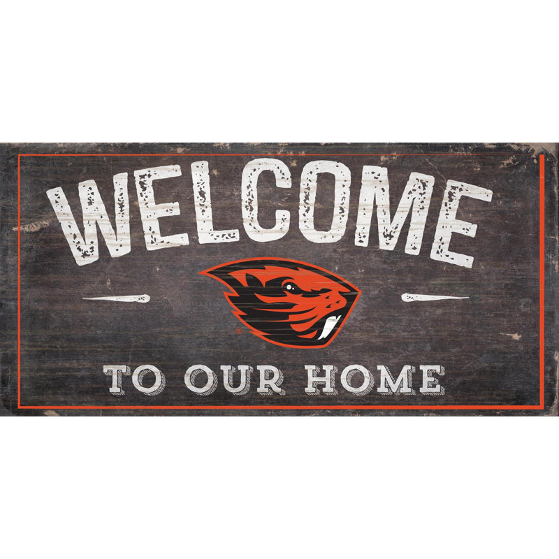 Décoration murale ncaa welcome, Beavers d'Oregon State