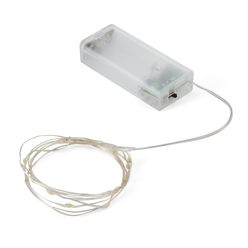 Mikasa 15-Light LED Microlight Strand, Soft White