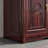 Chinese style closed retro bookcase