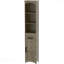 Armoire de rangement étroite étroite