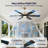 60/72 Inch 6-blade Modern Solid Wood Ceiling Fan With Light And Remote, High Cfm Large Airflow Ceiling Fan, Quiet Reversible Dc Motor, Indoor Outdoor Fan For Porch Gazebo Living Room Kitchen Garage-1099215068-1089267235-1089267232
