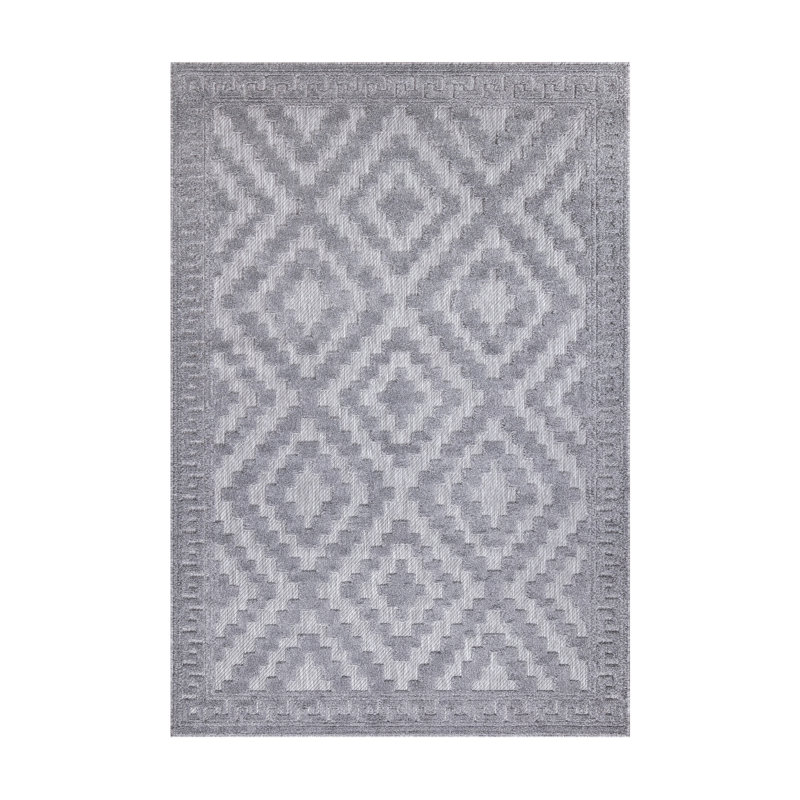 Avon Rug Grey Large Area Rug, Non Slip Hallway Runner, Soft Carpet Door Mat for Living Room, Bedroom & Kitchen