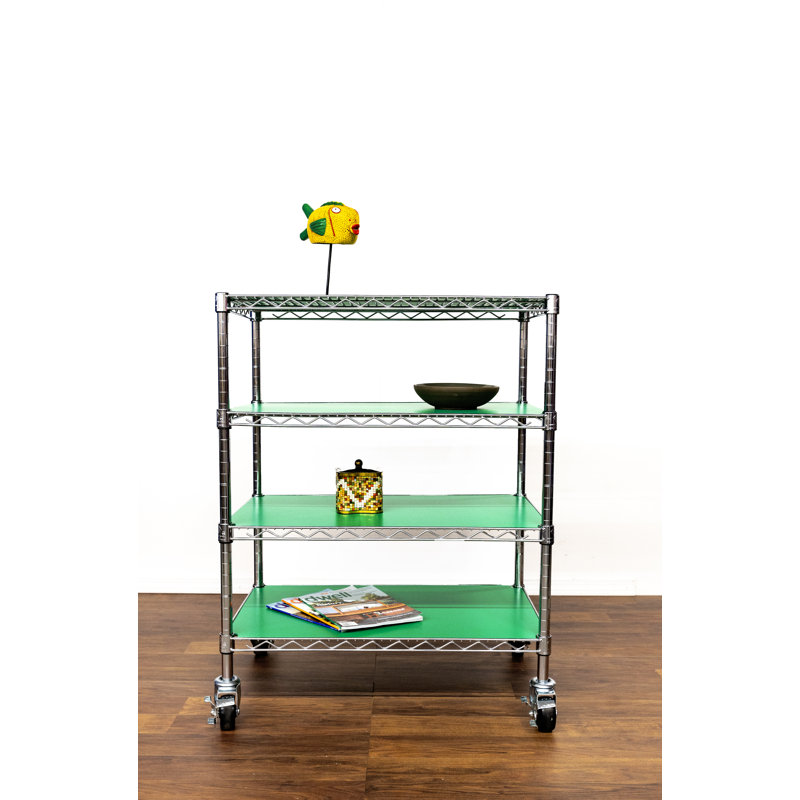 Doublure de tablette en PVC, H 0,125 po x l 17 po x P 17,25 po, Vert