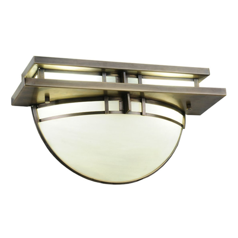 Alheide Steel Flush Mounted Sconce
