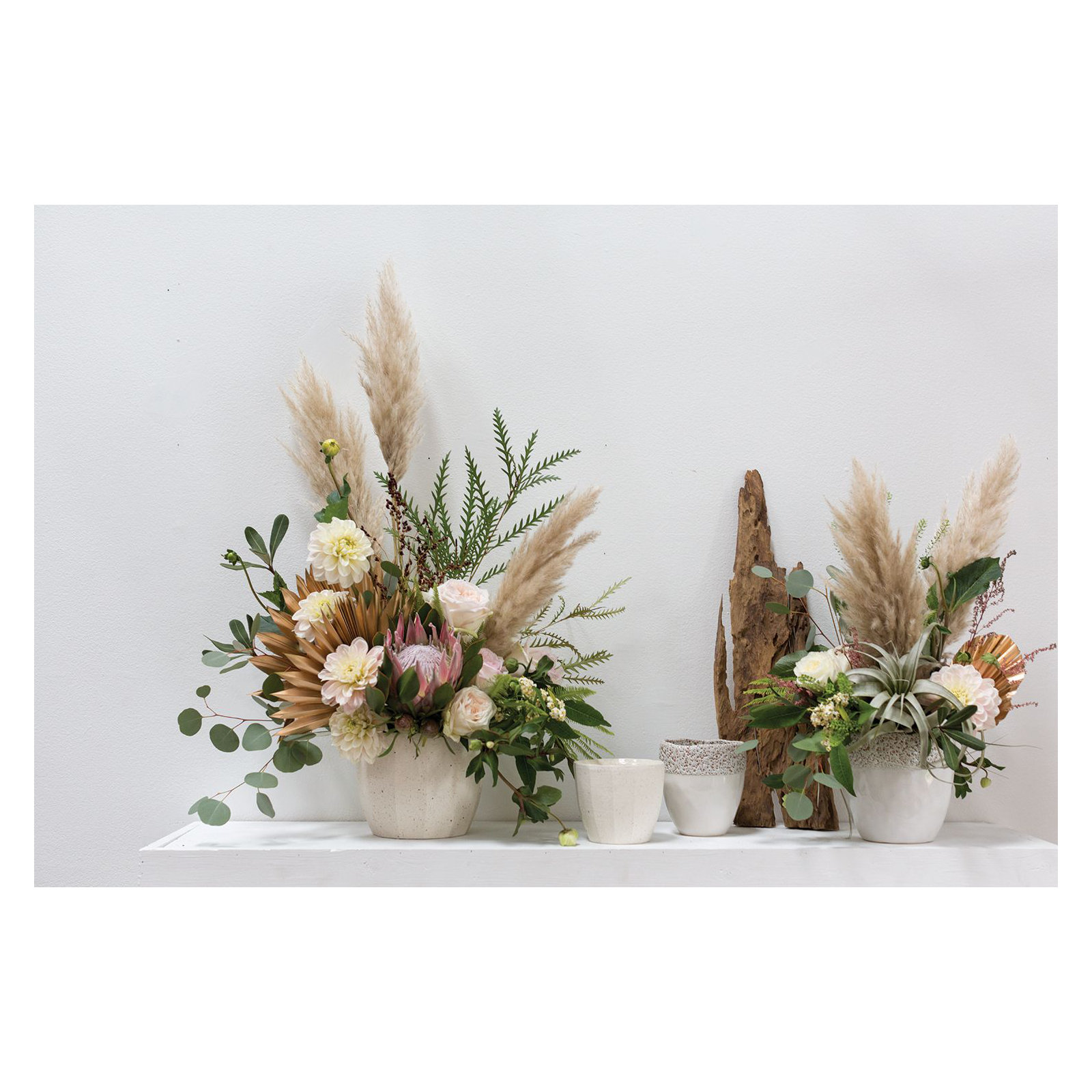 Christi Handmade Ceramic Pot Planter, 4.5" H x 5" W x 5" D