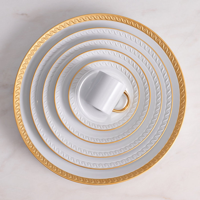 Neptune Porcelain Dinnerware Set - Service for 1