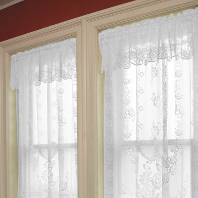 Billups Floral Tailored Window Valance