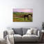 Chevaux dans un pré, 1871, cheval rustique moderne classique, impression d'art mural nature-133313846