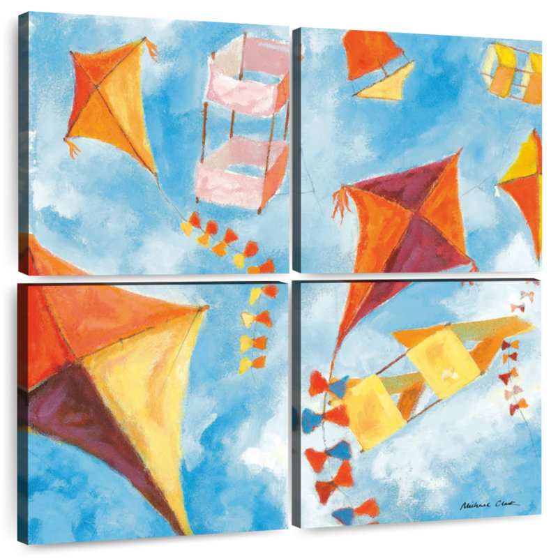 Senne Kites, 32" H x 32" W