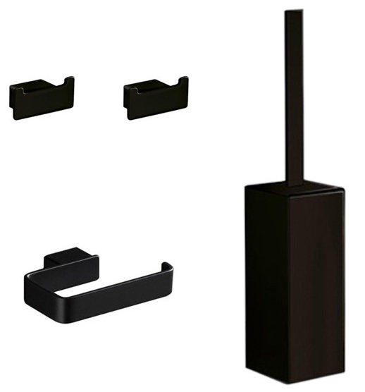 Leverette 4 - Piece Bathroom Hardware Set