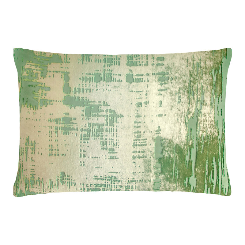Lumbar Pillow Cover & Insert, Grass, Rectangle 14"H x 20"W
