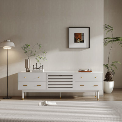 Coden TV Stand Dresser with 4 Drawers