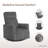 Dream On Me Oliver Swivel Glider