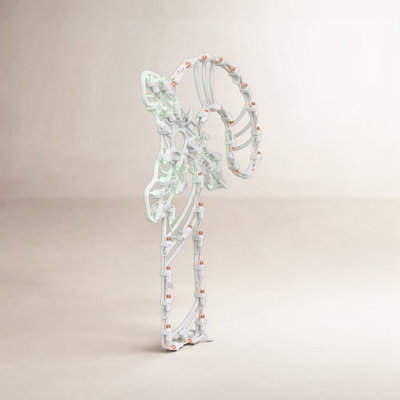 LED Lighted Candy Cane Window Silhouette Decor