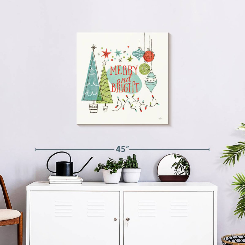 Lelend Retro Christmas VI, H 24 po x l 24 po