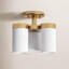 Plafonnier semi-encastré 3 lumières 11,75 po Preston-1096338211