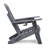 Folding Outdoor Adirondack Chair Set Of 2 And Table Set,HDPE All-Weather Folding Fire Pit Chair,  Ergonomic Design Patio Lawn Chair For Outside Deck Garden Backyardf Balcony-1087863218