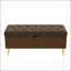 Banc de rangement avec repose-pieds Modern-800616718