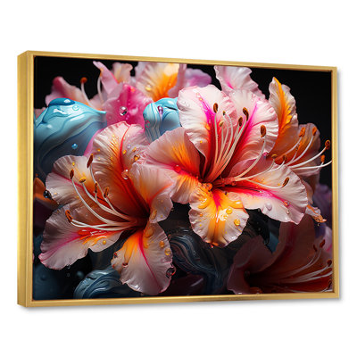 Burst Of Tropical Color Hibiscus IV - Hibiscus, impressions sur toile