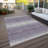 Nira Purple Washable Indoor-Outdoor Rug - -1711880207