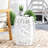 Contemporary White Iron Accent Table - Cut Tropical Leaf Design, 16.01In X 20.11In, No Assembly Chic Side In Featuring Required-1981369665