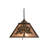 2 - Light Antique Copper Unique/Statement Pendant
