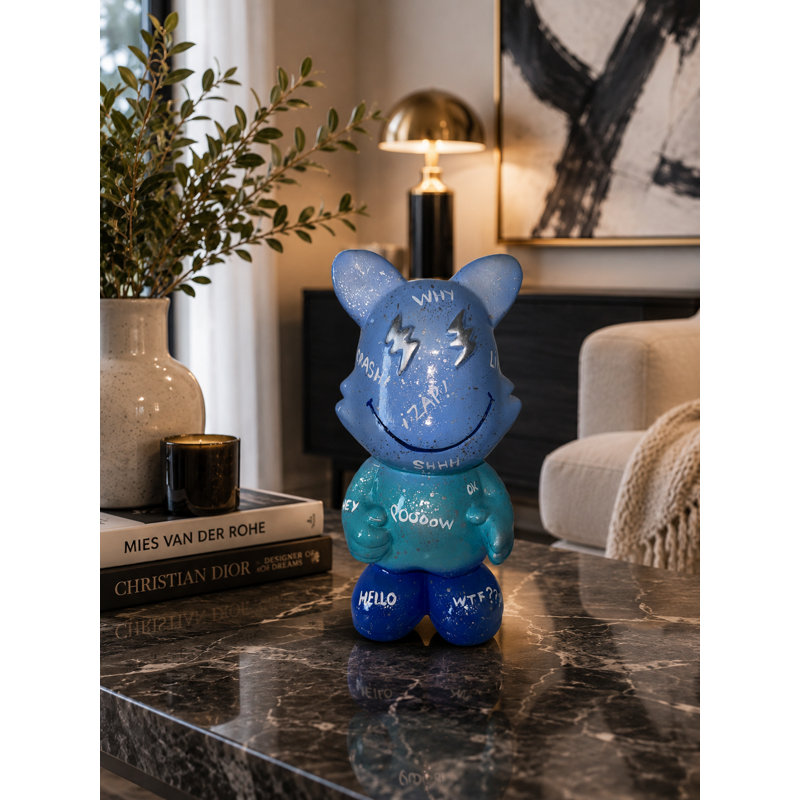 Sculpture de chat Happy Bolt