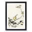 Bunting Bird on a Blossom Branch by Ohara Koson - Picture Frame Art Print-55681176-55681178