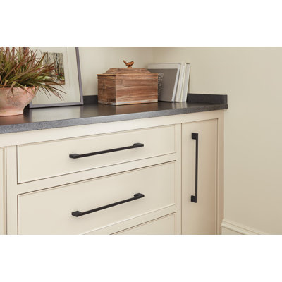 Cityscape 10-1/16 inch (256mm) Center-to-Center Oil-Rubbed Bronze Cabinet Pull - 10 Pack