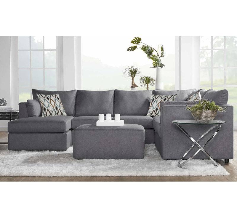 Canapé modulaire 3 pièces 13550 13550, Polyester Robin