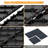 Carpet Floor 12" Patio Deck Tiles