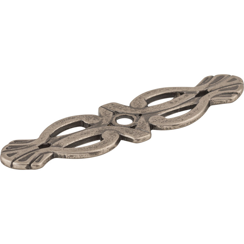 Newton  Backplate, Pewter Antique