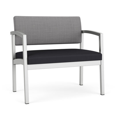 Lenox Steel Waiting Reception Bariatric Chair Metal Frame