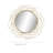 Modern Overlapping Arc Accent Mirror