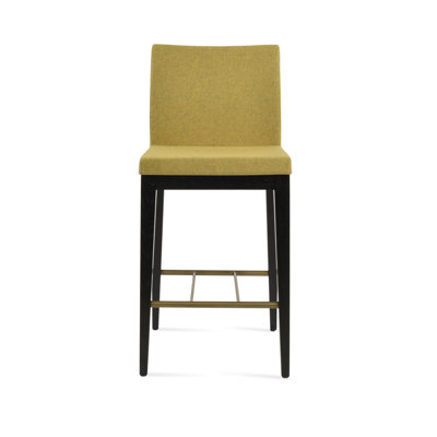 Aria Black Ash Wood Counter & Bar Stool