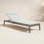 Ibiza Outdoor Teak Chaise Lounge