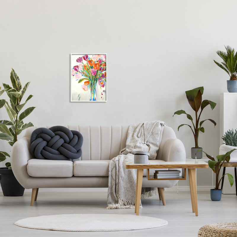 «Rose and Tulip Bouquet Spring Flower Expression» par Third and Wall - impression d'art graphique