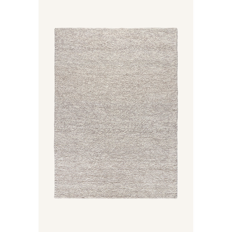 Lakecha Wool Hand Woven Dhurrie Area Rug, Rectangle 200 x 290cm